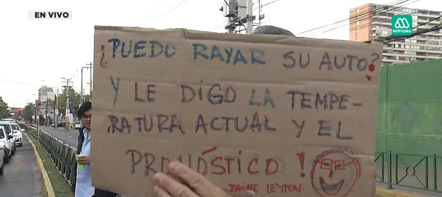 El cartel de Jaime Leyton.