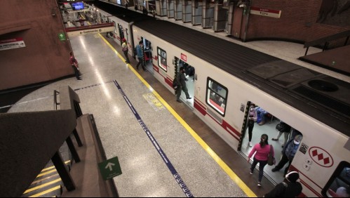 Metro de Santiago informa el cierre de una estación por manifestaciones