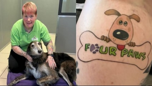 Mujer se hizo particular tatuaje para demostrar cuánto ama su trabajo: 'Ahora mi pierna es parte de mi currículum'