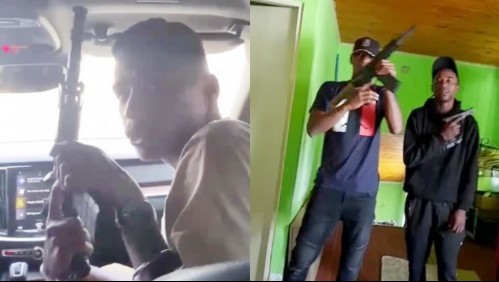 'La Mafia del norte aquí en Chile': Investigan video de grupo de venezolanos fuertemente armados