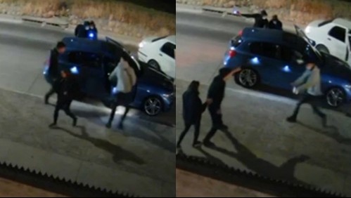 Video muestra robo de vehículo de alta gama en Lampa: Víctimas fueron intimidadas con armas de fuego