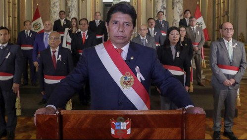 Congreso de Perú votará informe que recomienda procesar al Presidente Castillo por traición a la patria