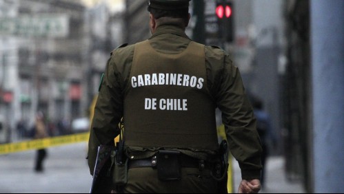 Carabinero disparó a sujeto que intentó apuñalarlo en procedimiento por violencia intrafamiliar