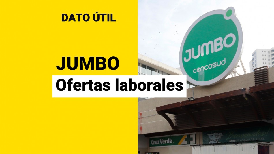 ofertas de trabajo en jumbo