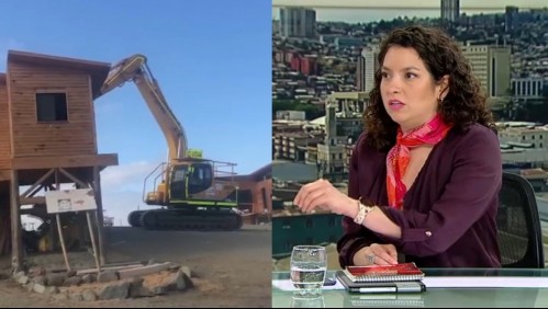 'Indigna que haya personas que se aprovechen': Ministra de Bienes Nacionales tras desalojo de 'Toma VIP' en Antofagasta