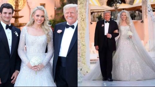Así fue la exclusiva boda de Tiffany, hija de Donald Trump, con el multimillonario libanés Michael Boulos