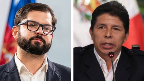 Gabriel Boric se reunirá con Pedro Castillo: Congreso peruano autorizó el viaje del mandatario a Chile