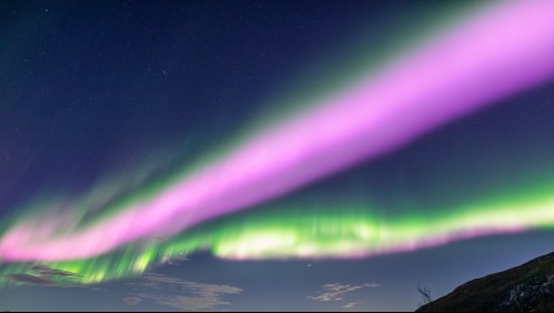 Auroras boreales rosas: Esta es la explicación del extraño fenómeno que se registró en Noruega