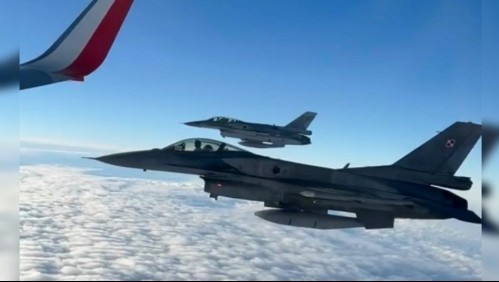 Video muestra a la selección polaca viajando a Catar escoltada por aviones F16: ¿Cuál fue la razón?