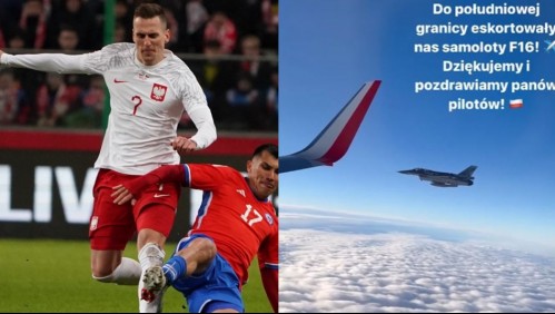 ¿Por qué dos cazas F-16 escoltaron a la selección de Polonia rumbo a Catar 2022?