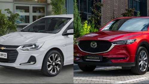 Estas son las 10 marcas de autos más robados en encerronas en la Región Metropolitana