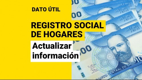 Registro Social de Hogares: Así puedes modificar tu información para acceder a bonos