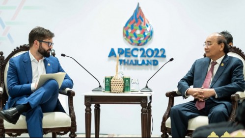 Presidente Boric sostuvo reuniones bilaterales con líderes de Vietnam y Australia en la APEC