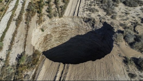 Socavón en Tierra Amarilla: ¿Qué decisión se tomó a casi cuatro meses de su aparición?