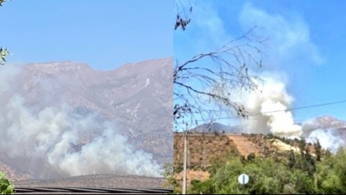 Incendio forestal afecta a sector precordillerano de Las Condes: Reportan al menos 15 carros de emergencia en el lugar
