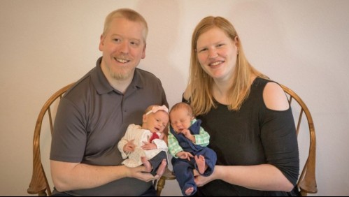 Nuevo récord: Mellizos nacen después de pasar 30 años como embriones congelados