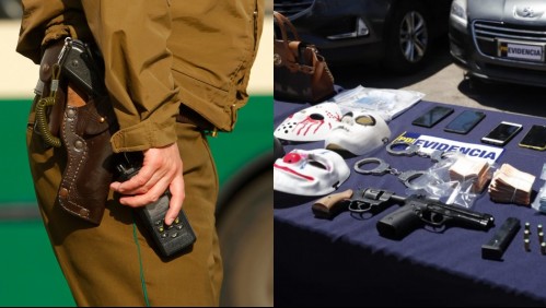Decretan prisión preventiva a dos excarabineros involucrados en millonarios robos en Santiago