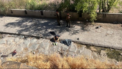 Hombre se lanza al río Mapocho para evadir control policial: Una poderosa razón lo hizo escapar