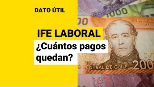 IFE Laboral: ¿Cuántos pagos quedan del beneficio?