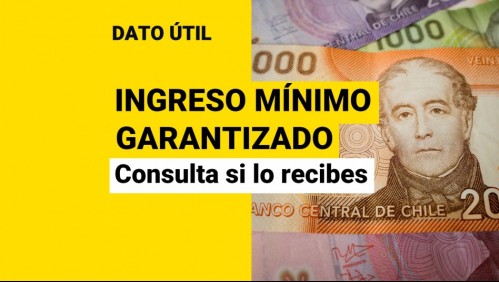 Comienza pago del Ingreso Mínimo Garantizado: Consulta si te corresponde