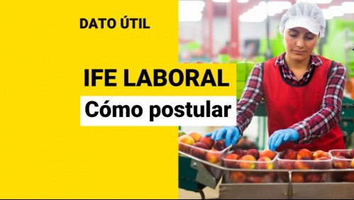 Esta semana se acaba el plazo: ¿Cómo postular al IFE Laboral?