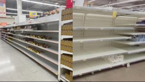 Paro de camioneros: Reportan desabastecimiento en supermercados del norte del país