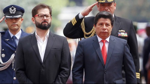 Gabriel Boric recibe al Presidente de Perú en La Moneda para llevar a cabo el IV Gabinete Binacional