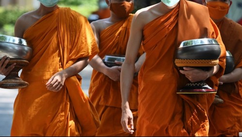 Templo en Tailandia se queda sin monjes budistas: Todos dieron positivo en test de metanfetamina