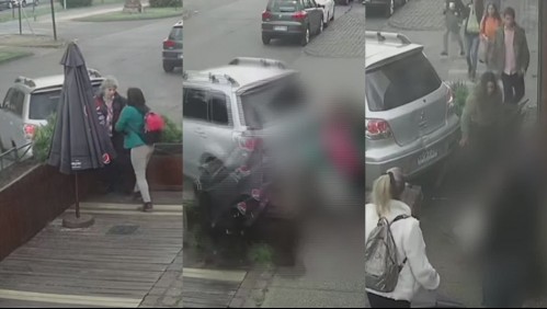 Video muestra cómo conductora en estado de ebriedad atropella a dos mujeres al retroceder con su camioneta