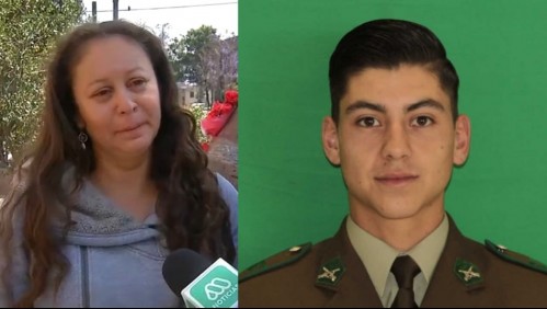 'Era un niño lleno de vida, con ganas de servir al país': Habla mamá de carabinero asesinado en Puente Alto