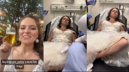 La versión de la novia que acabó en el hospital y que se hizo viral en TikTok: 'Siempre me pasan cosas'