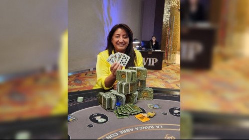 'Me encomendé a mi madre': Mujer gana más de $78 millones en casino de Puerto Varas tras lograr una 'jugada perfecta'