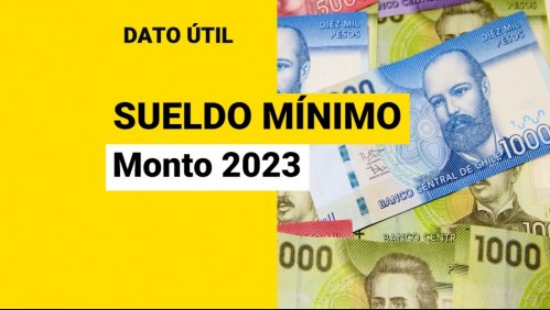 Sueldo mínimo en Chile: ¿A cuánto subiría desde 2023?