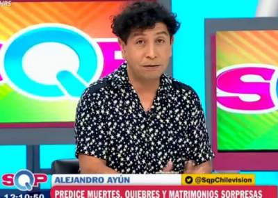 Alejandro Ayún en el programa SQP de Chilevisión