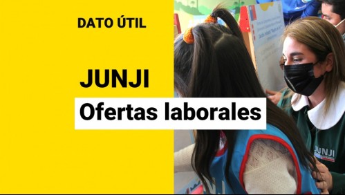 Junji busca trabajadores: ¿Cuáles son las vacantes disponibles?