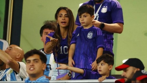 Catar 2022: La razón por la que hijo de Messi fue retado por su madre Antonela en pleno partido de Argentina