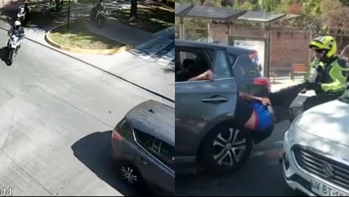 Mujer sufre portonazo por sujetos que la intimidaron con armas blancas y se desató una persecución