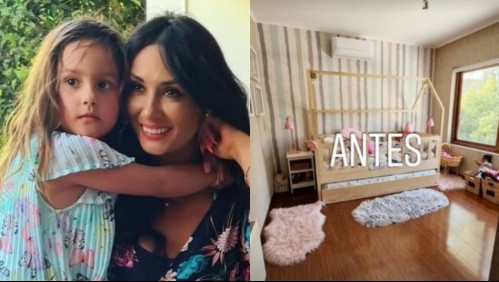 'Como de princesa': Pamela Díaz muestra la remodelación que hizo en la pieza de su hija Pascuala para que duerma sola