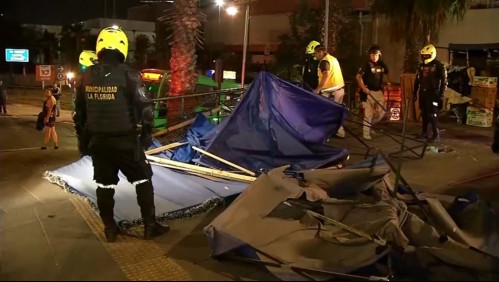 Retiran cerca de 50 puestos de comercio ambulante en operativo en La Florida: 'Hay que recuperar el espacio'