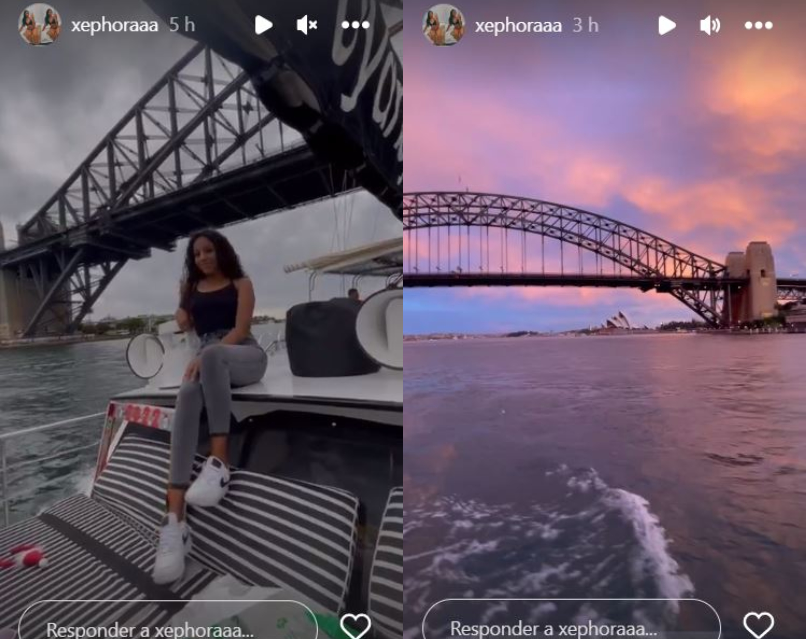 Historia de Instagram de Xephora.