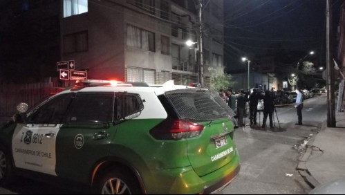 Hombre se encuentra en riesgo vital tras recibir dos impactos de bala en la comuna de Independencia