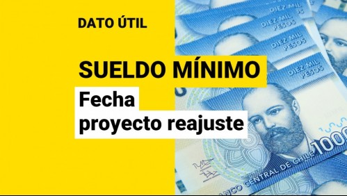 Sueldo mínimo: ¿Cuándo el Gobierno debe presentar el proyecto para su reajuste?