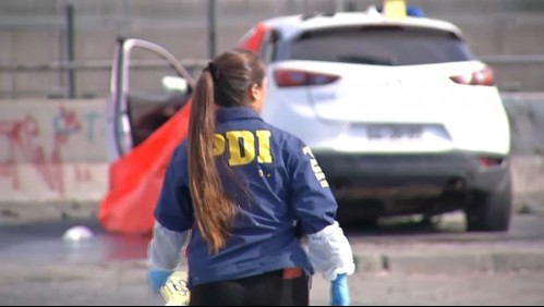 Caso de cuatro personas fallecidas en un auto en La Granja: PDI confirma que conductor tiene dos heridas de bala