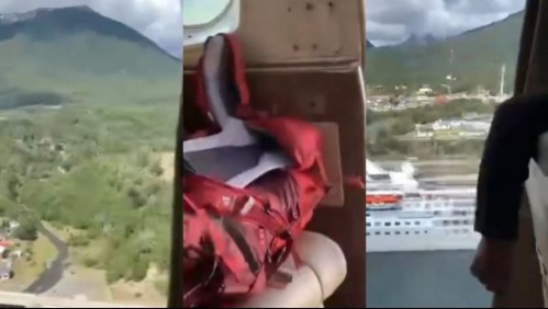 Avión pierde una puerta en pleno vuelo: Debió realizar aterrizaje de emergencia en Puerto Williams