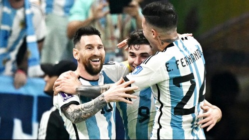 Messi a un paso de levantar la copa: Argentina aplasta a Croacia y ya está en la final del Mundial