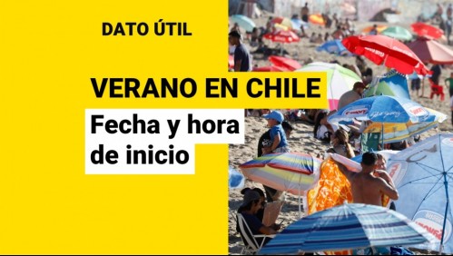 ¿Cuándo empieza el verano en Chile? Esta es su fecha y hora de inicio