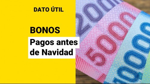 Bonos navideños: Entérate qué beneficios se pagan antes del 25 de diciembre