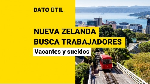 Nueva Zelanda busca trabajadores chilenos: Entérate sobre las vacantes disponibles y los sueldos a recibir