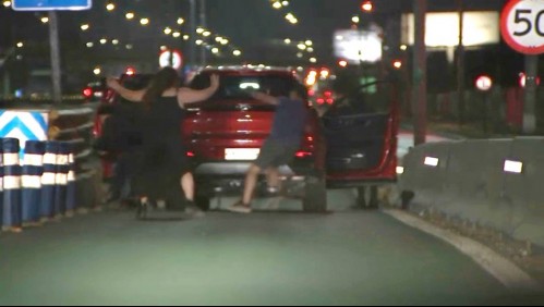 Equipo de Meganoticias presenció intento de encerrona: Pareja sufrió el robo de $500 mil