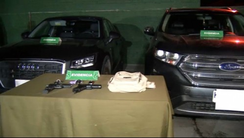 Detienen a cinco sujetos por robo con intimidación en Vitacura: Dos de los detenidos son menores de edad